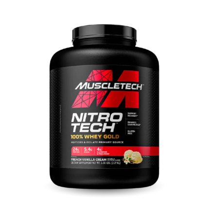 Nitro Tech 100% Whey Gold 5LB - MuscleTech - Original